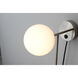 Duo LED 6 inch Satin Nickel Sconce Wall Light